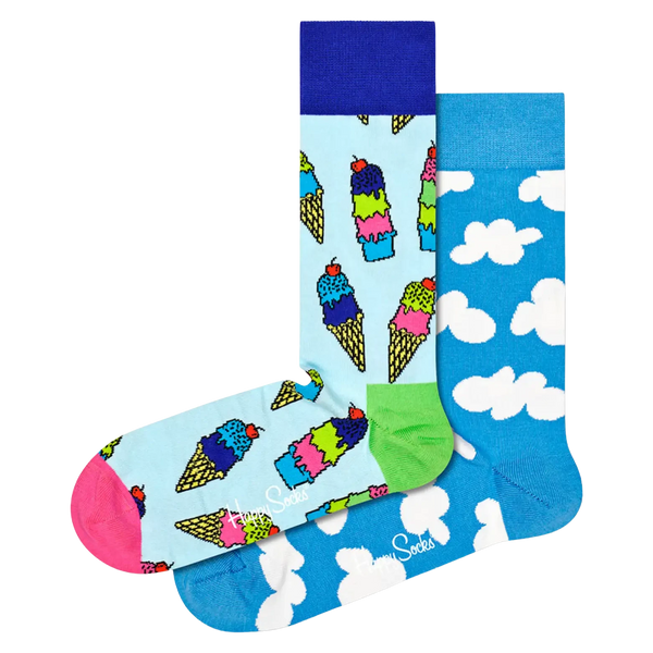Happy Socks 2-Pack Sunny Day Socks Gift Set for Men