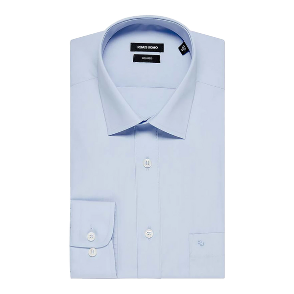 Remus Uomo Regular Fit Single Cuff Long Sleeve Shirt