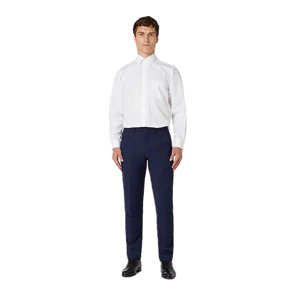 Remus Uomo Regular Fit Single Cuff Long Sleeve Shirt