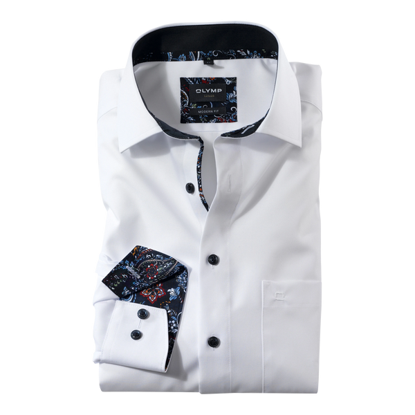 Olymp Modern Fit Shirt With Trim for Men