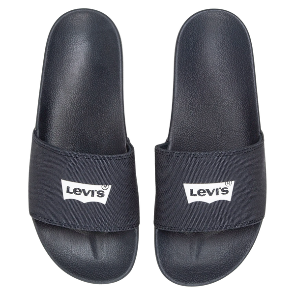 Levi's June Batwing Canvas Top Sandal Slides for Men