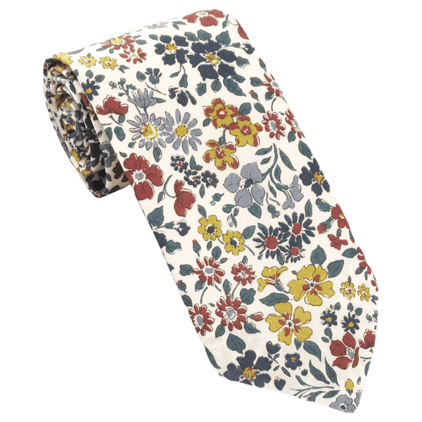 Van Buck Extra Long Tie Made With Liberty Fabric
