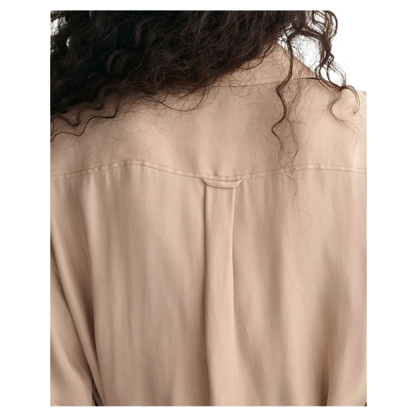 GANT Relaxed Fit Short Sleeve Flap Pocket Shirt Dress