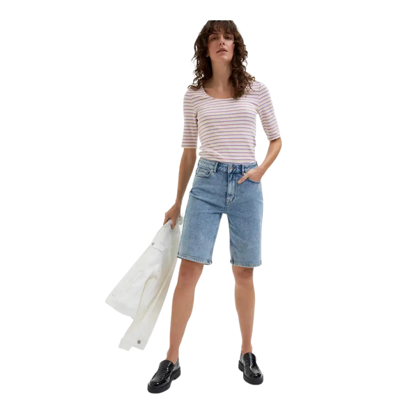 Selected Femme Kyla Straight Denim Shorts