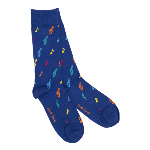Swole Panda Patterned Bamboo Socks
