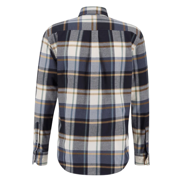 Fynch-Hatton Classic Check Long Sleeve Shirt for Men