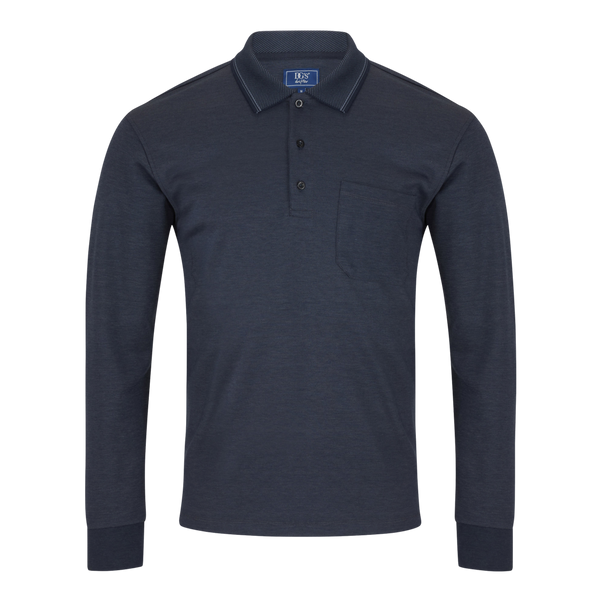 DG's Drifter Long Sleeve Polo Shirt