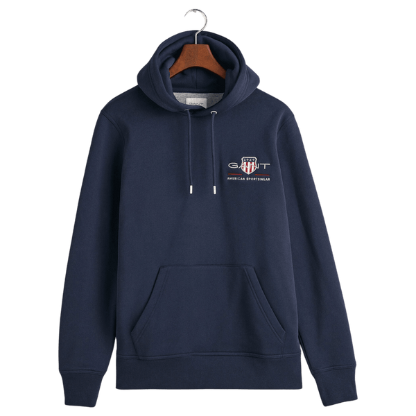 GANT Regular Fit Archive Shield Logo Hoodie