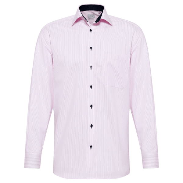 Eterna Long Sleeve Striped Formal Shirt for Men