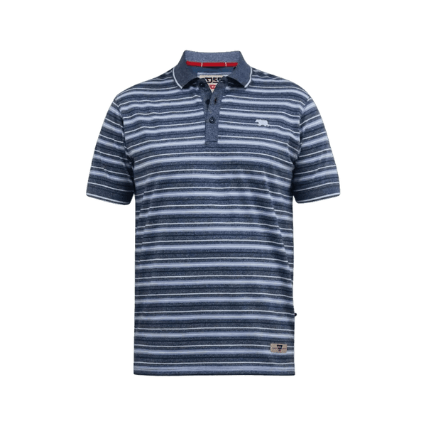 Duke Byron Full Stripe Polo Shirt for Men