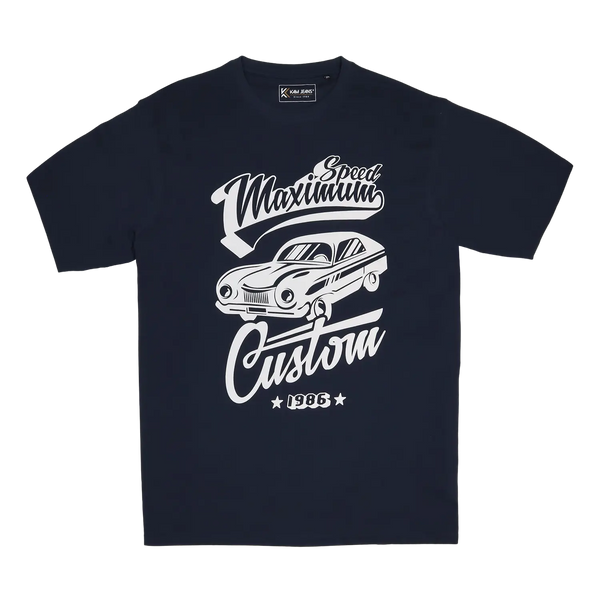KAM Jeanswear Custom Crew Neck T-Shirt