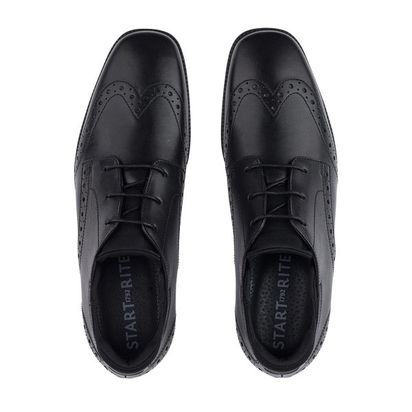 Tailor School Shoes for Boys in Black