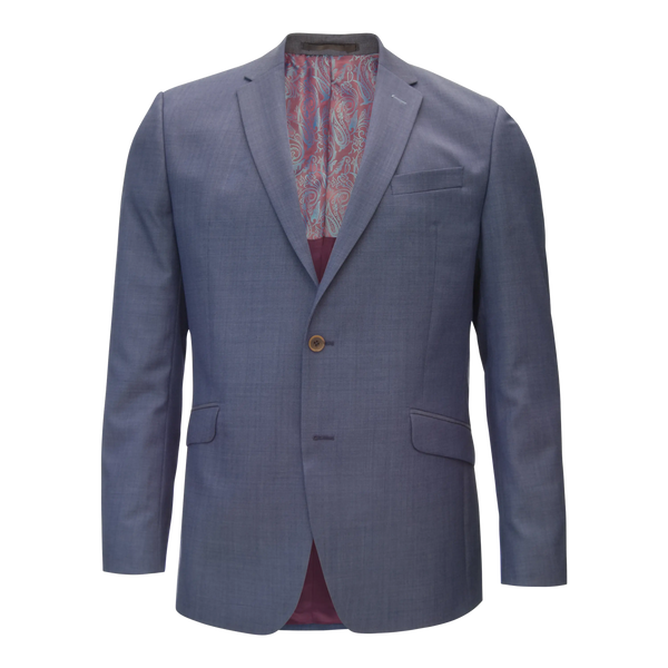 Coes Pin Dot Suit Jacket for Men in Blue