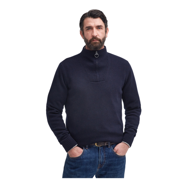 Barbour Nelson Essential Half Zip Knitted Jumper