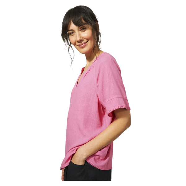 White Stuff Cora Linen Blend Top