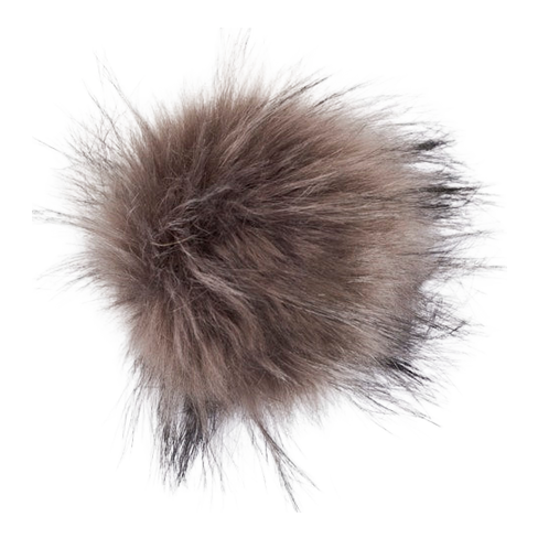 Rino & Pelle Faux Fur Detachable Pompon