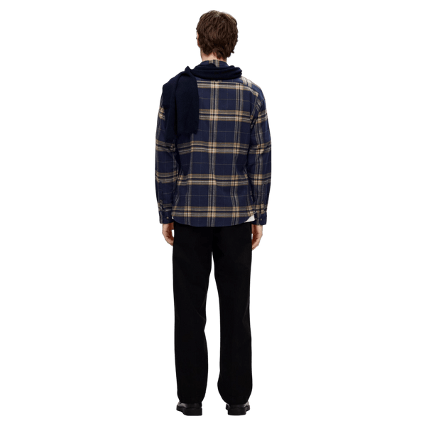 Selected Slim Owen Flannel Long Sleeve Shirt