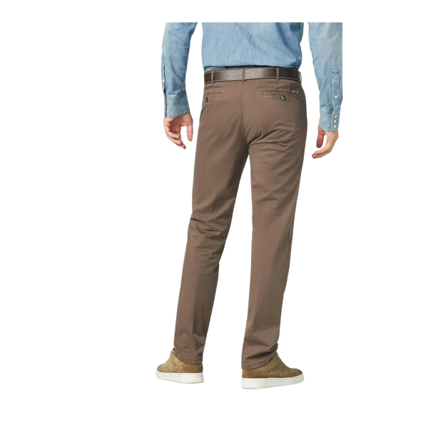 Meyer Roma Soft Cotton Chino In Stone for Men