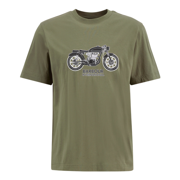Barbour International Piston Graphic T-shirt