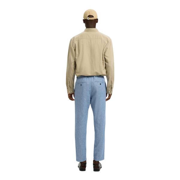 Selected 172 Slim Taper Brody Linen Blend Trousers