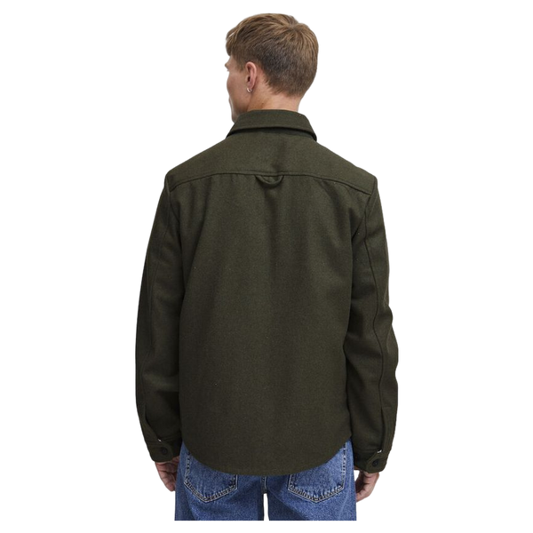 !SOLID Plain Overshirt