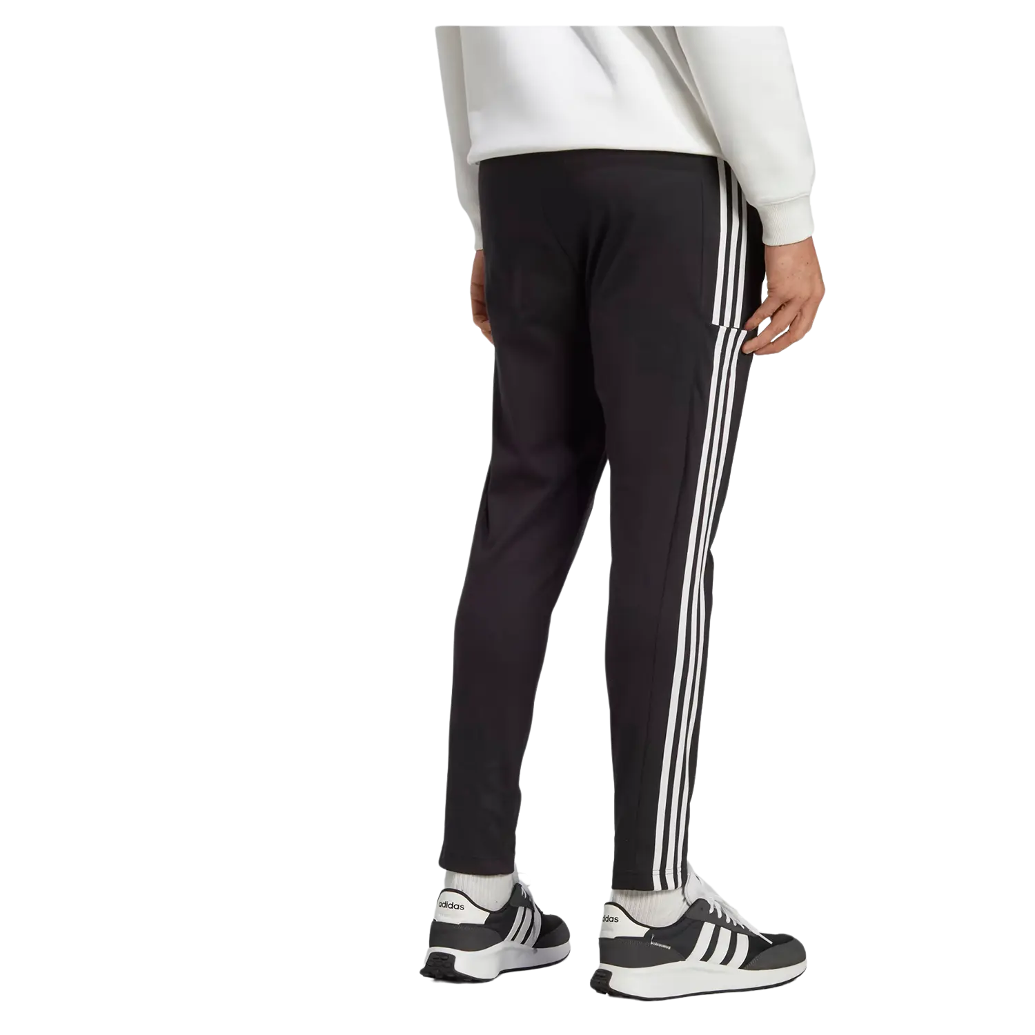 Mens adidas open hem joggers best sale