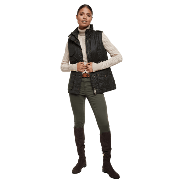 Holland Cooper Alma Wax Gilet for Women