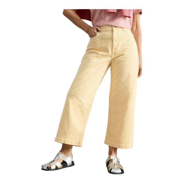 White Stuff Tia Wide Leg Crop Jeans