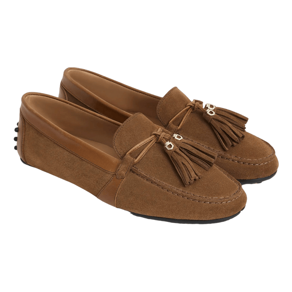 Fairfax & Favor Ladies Rutland Driver Suede Shoe