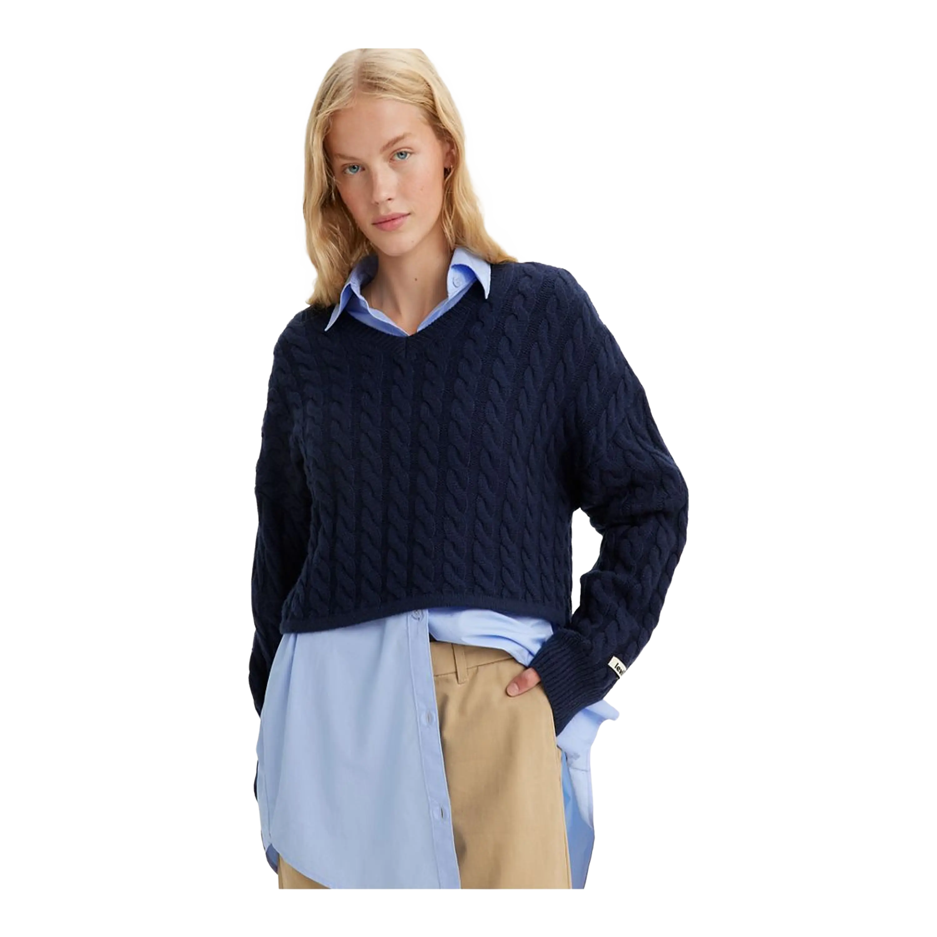 Levi's cropped jumper sales