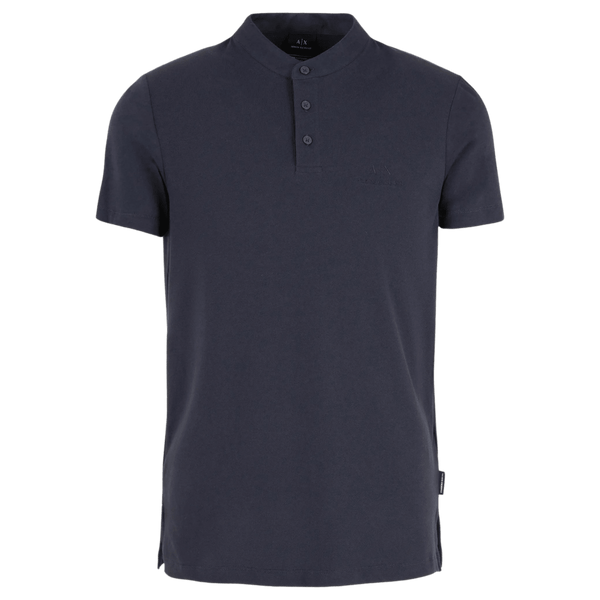 Armani Exchange Henley Collar Polo Shirt