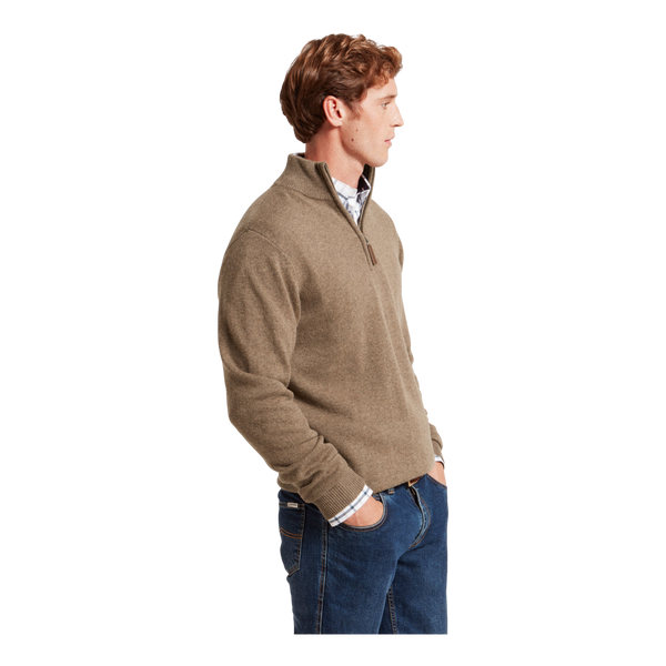Schoffel Lewis Lambswool 1/4 Zip Jumper