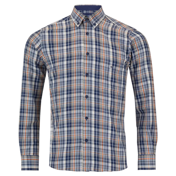 DG's Drifter Check Long Sleeve Button Down Shirt