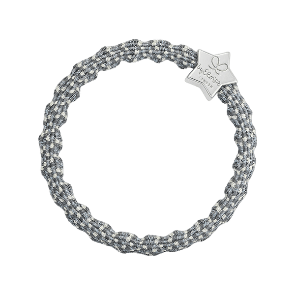byEloise Silver Star Metallic Hair Band