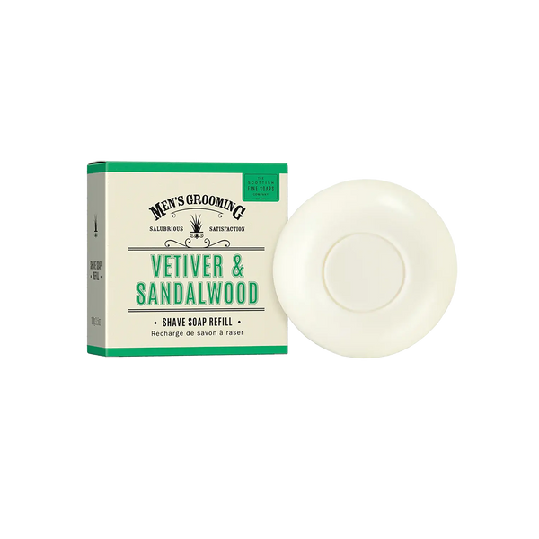 The Scottish Fine Soaps Company Vetiver & Sandalwood Shave Soap Refill