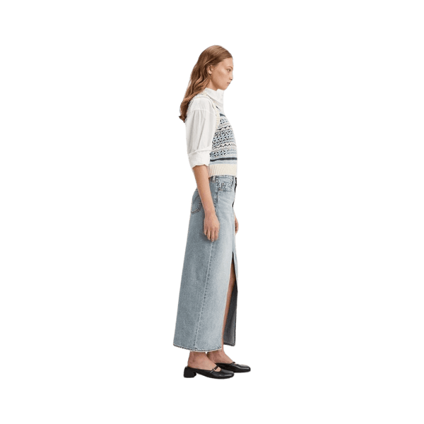 Levi's Ankle Column Mid-Rise Skirt