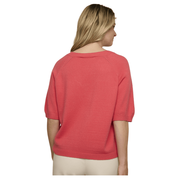Rino & Pelle Ellie V-Neck Short Sleeve Sweater