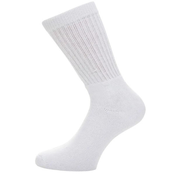 MagicFit White Sports Socks - 2 pair pack