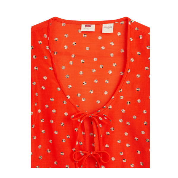 Levi's Fawn Tie Blouse