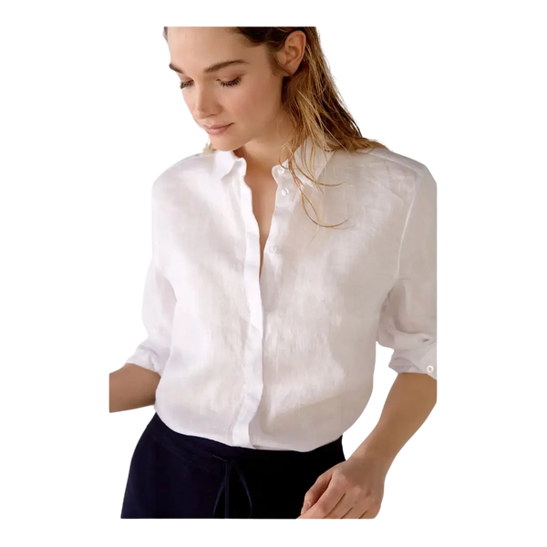 Oui Linen Blouse for Women