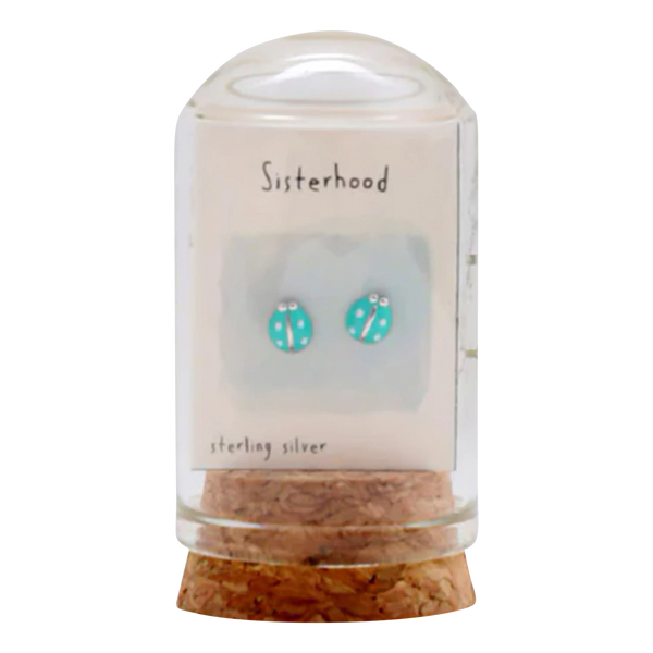 Attic Creations Sisterhood Ladybird Stud Earrings