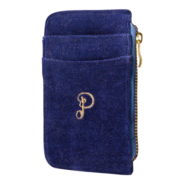 Powder Velvet Card Holder