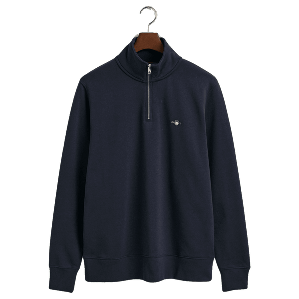 GANT Regular Shield Logo 1/4 Zip Sweatshirt