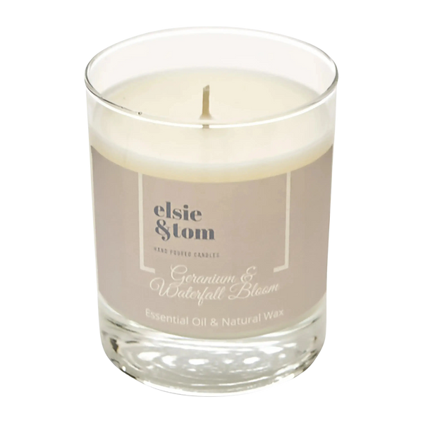 Elsie & Tom Essential Oil Scented 200G Candle (Various Fragrance Options)