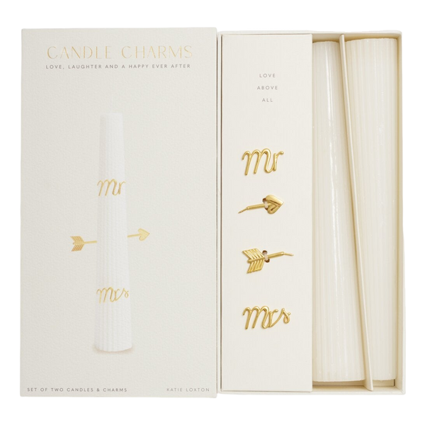 Katie Loxton Mr & Mrs Candle Charms Gift Set