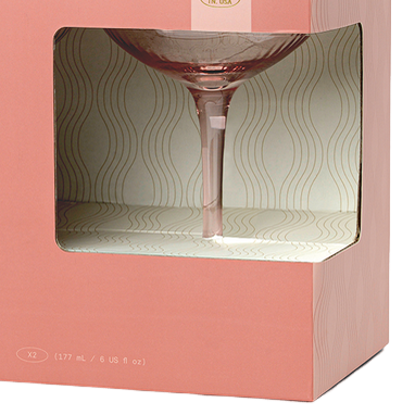 Here's How The Lou Coupe Glass - Set of 2