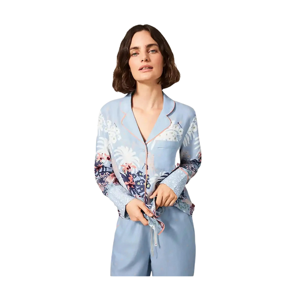 White Stuff Nina Woven PJ Shirt
