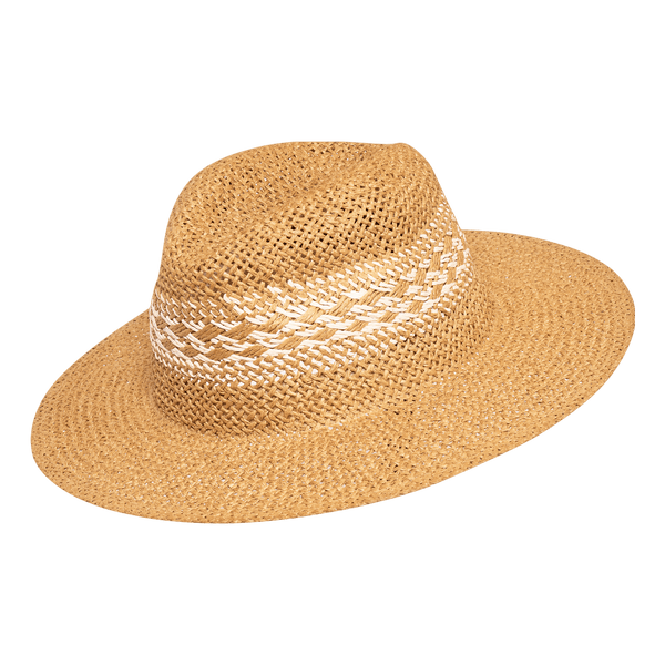 Powder Amara 100% Paper Brimmed Hat