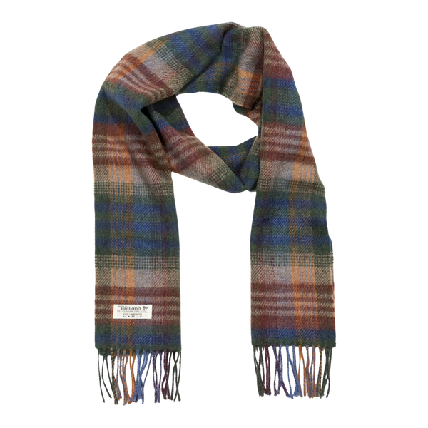 John Hanly Irish Wool Scarf Long Length for Men