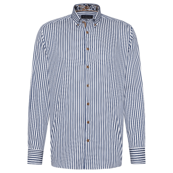 Bugatti Long Sleeve Stripe Shirt